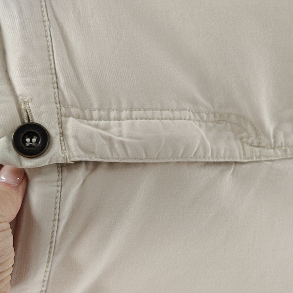 Lane Bryant Khaki Trouser Pants Size 20 Stretch Neutral Color - Picture 5 of 9